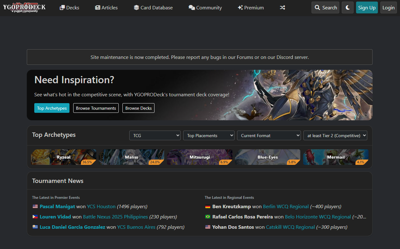 YGOPRODeck screenshot